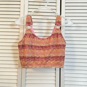 Aerie Seamless Ring Longline Bralette - XL